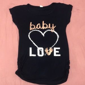Baby love maternity shirt